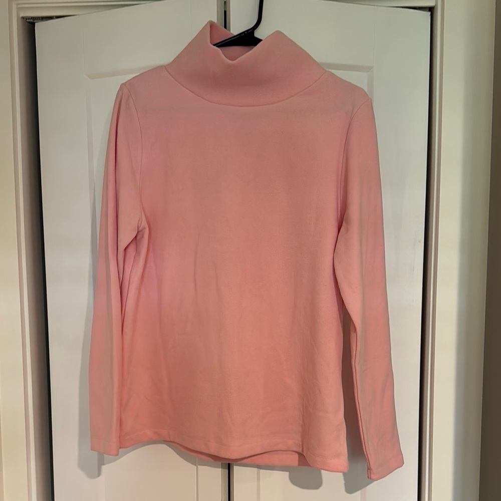 Dudley Stephens Pink Greenpoint Turtleneck Sweater